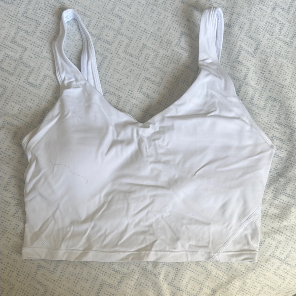 Amazon Women's White Tank Top with padding